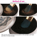 Maange Color Off Makeup Brush Cleaner Sponge Remover Aluminum Make Up Brush C3E7