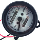 Motorcycle LCD Odometer Speedometer Gauge Km/h Meter Universal