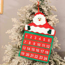 Countdown to Christmas Advent Calendar Traditional Decors J1N2 Delicate Han Y6F2
