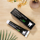 Activated Charcoal Whitening Toothpaste Polishes Teeth Freshens Breath