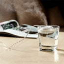 White donut humidifier usb office desktop mini humidifier portable creative