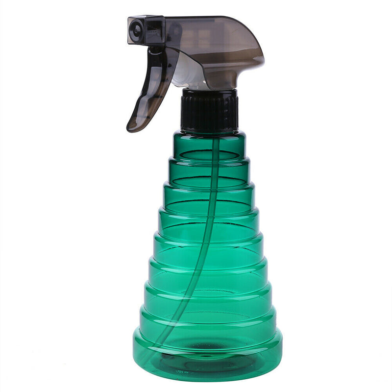 400ml Hair Spray Empty Bottle Mist Sprayer Salon Barber Gadgets (Green) A