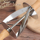 1PC Upspirit Stainless Steel Rolling Cutter for Making Croissant Bread  N Hc Gw