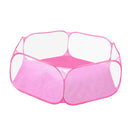 Foldable Play Pen Cage Hamster Rabbit Guinea Pig Gerbil Indoor/Outdoor Pink