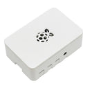 for Raspberry Pi ABS Case Enclosure Box V4 Updated for Raspberry Pi 4B(Whit