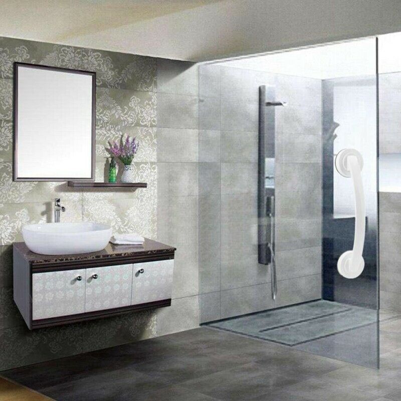 Sucker Handrail Bath Handle Suction Cup Handrail Grab Bathroom Grip Tub Sho G5I8