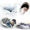 Wired  Headphone Soft Sleep Noise Cancelling Sport Headband Music Headset bs