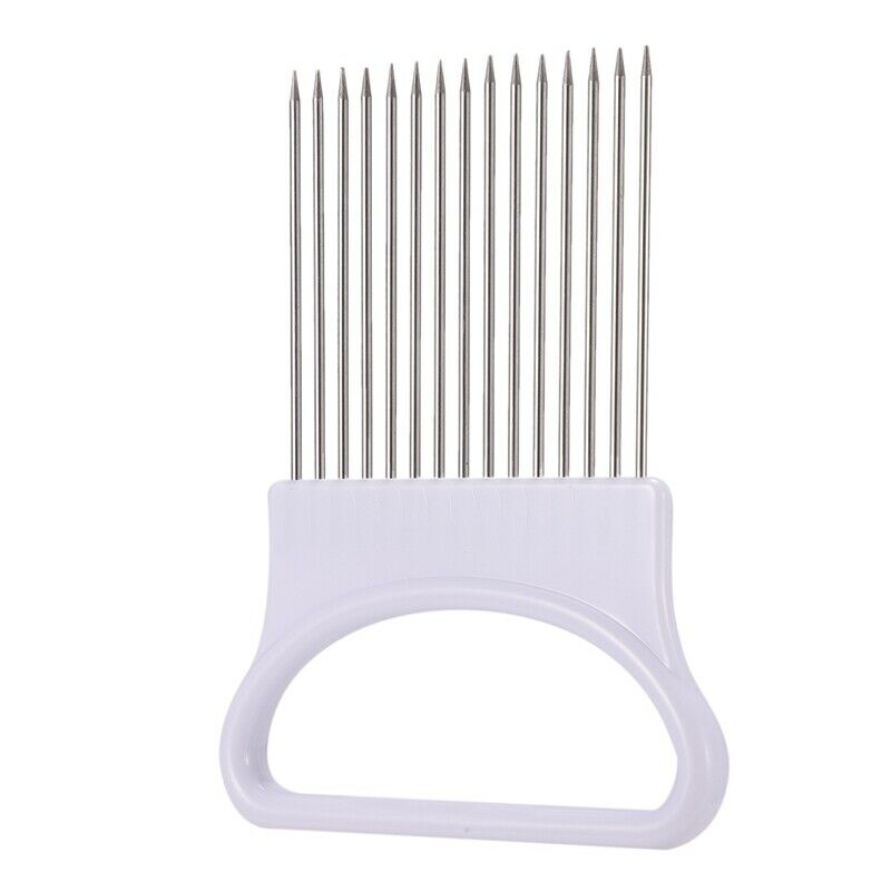 1 x Onion Tomato Vegetable Cutter Cutting Aid Guide Holder Cutting Cutter