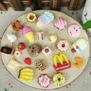 10Pcs Lifelike F food Rilakkuma Charms Squeeze Slow Toys Gift Rising O3Y6