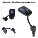 Bluetooth 5.0 Car FM Transmitter Handsfree Kit Wireless MP3 Player USB Charger