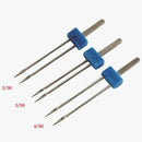 3 Pcs Double Twin Needles Pins (3 Size Mixed 2.0/90 3.0/90 4.0/90) With 3Pc D2O8