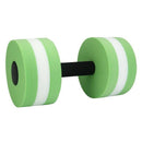 Foam Dumbbells Water Aerobic Exercise Hand Bars Pool Resistance Exercises E
