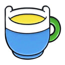 Candy Color Brooch Coffee Cup Badge Jacket Shirts Ornament Gift (Style 4) A