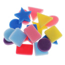 18 Pieces Multi Shapes Kids Sponge Painting Shapes Stamp Foam Sponge Brushes