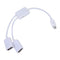 Dual Micro USB OTG Hub Host Adapter Cable for Tablet PC and Smart Phone  #gib