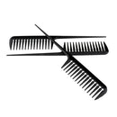 3Pcs Barber Plastic Hair Teasing Comb Lifting Back Combing Brush Rat Tail