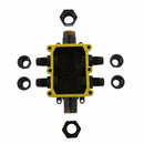 Black Junction Box Junction Box Waterproof Ip68 Junction Box Terminals - 6  X9K3