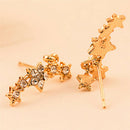 Star Crystal Rhinestone Ear Stud Earring Eardrop Earrings Women Jewelry FashiLJ