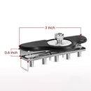 Car Universal Stainless Steel Led/Hid Bar Light Mounting Bracket Hood Engin