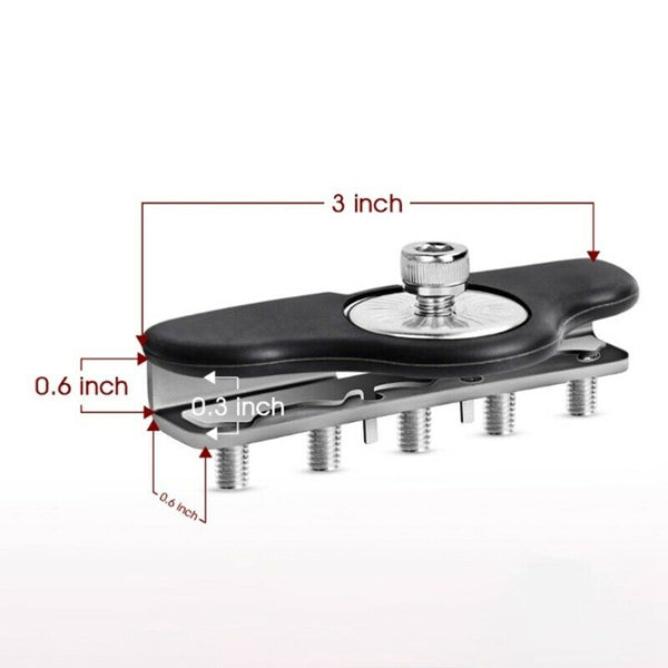 Car Universal Stainless Steel Led/Hid Bar Light Mounting Bracket Hood Engin