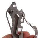 Multi-function Gear Key Holder Screwdriver Wrench Carabiner EDC Tools Outdoor