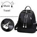 Women Casual Backpack Student Star Schoolbags Travel Waterproof Knapsack