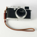 Brown Leather Camera Hand Wrist Strap Canon Nikon Camera DSLR Sony ILDC S NRZ