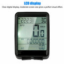 Waterproof Wireless LCD Digital Bike Cycle Computer Bicycle Speedometer Odometer