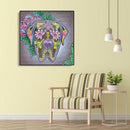 5D DIY Special Shaped Diamond Painting Dog Cross Stitch Mosaic Craft Kits