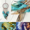 DIY Feathers Dreamcatcher Handmade Dream Catcher Net Wall Hanging Decor
