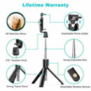 3 in 1 Wireless Selfie Stick Tripod Extendable Telescopic Phone Stand + Remote b