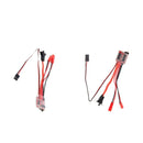 2pcs Dual Way Brushed ESC for RC Car Models Accessories 3-9.4V without Brake