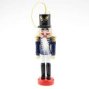 6pcs/set Mini Wooden Nutcracker Soldier Gift Christmas Party Decor 12cm