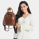 Ladies Backpack Fashion Ladies Shoulder Bag Girls Bag Multi-Function Wild T