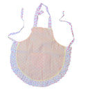 Child Kids Baking Kitchen Cook Frills Polka Dots Princess Apron 2 Layers Cloth