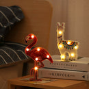 Wall Light Kids Night Lamp Desktop Night Lamp Bedroom Decor Yellow Llama
