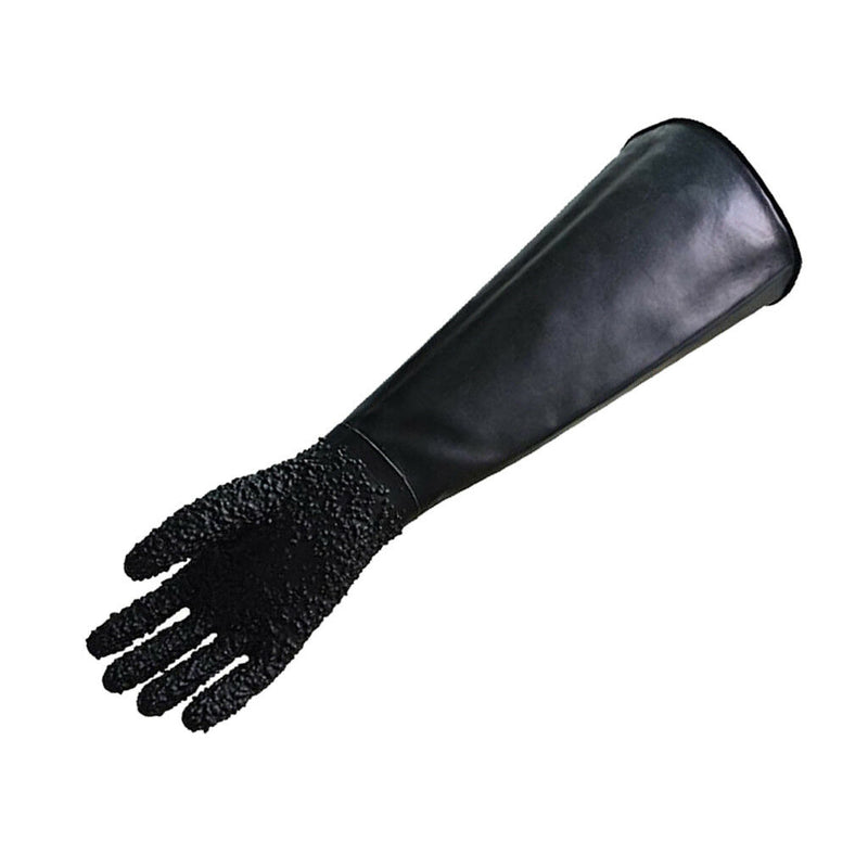68cm/27'' Right Abrasive Gauntlet Gloves for Sandblasting Sand Blasting Tool