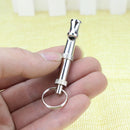 Dog Puppy Pet Whistle Ultrasonic Adjustable Sound Key Chain Training