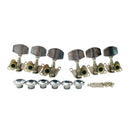 6pc/set Classical Guitar Tuning Pegs Knobs Square Head Fine Finish Parts