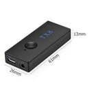 TX8 Bluetooth Transmitter Wireless RCA 3.5mm Audio Adapter for TV Headphone  K1B