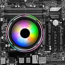 Jonsbo Cr-901 256 Color Automatic Change Rgb Light Cpu Radiator 12Cm Silent