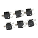 6x Resettable Car Push Button Circuit Breaker with Quick Connect Terminals.