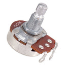 250K, Guitar Bass Split Shaft Potentiometer for Volume or Tone