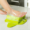 Foot Scrubber Brush Feet Massager Spa Cleaner With Non-Slip Suction Cups,Ca X4B5