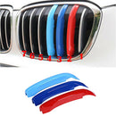 High quality Front Grille Molding Cover Trim For BMW X1 F48 2016-2018 7 Grille