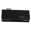 USB 3.0 HUB Adapter with SD Card Reader For Microsoft Surface Pro 3/Pro 4