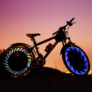 LED Motorcycle Cycling Bike Bicycle Tire Wheel Valve Flashing Spoke Light Tide