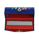 Lady Floral Embroidery Mirror Lipgloss Lip Stick Case Jewelry Lipstick Box