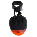 Waterproof Solar Power LED Bicycle Rear Lamp Bike Tail Safety Warning Light