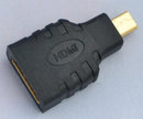 Micro HDMI(Type D) Male to HDMI (Type A) Female M-F Adapter Converter For HDTV